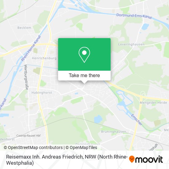 Reisemaxx Inh. Andreas Friedrich map