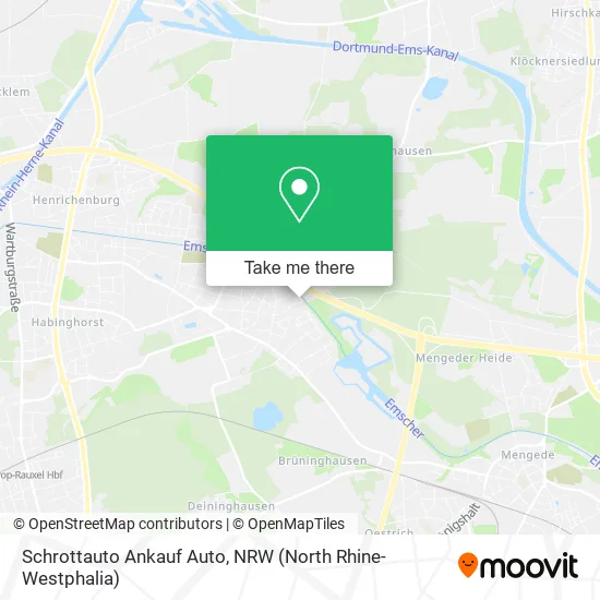 Карта Schrottauto Ankauf Auto