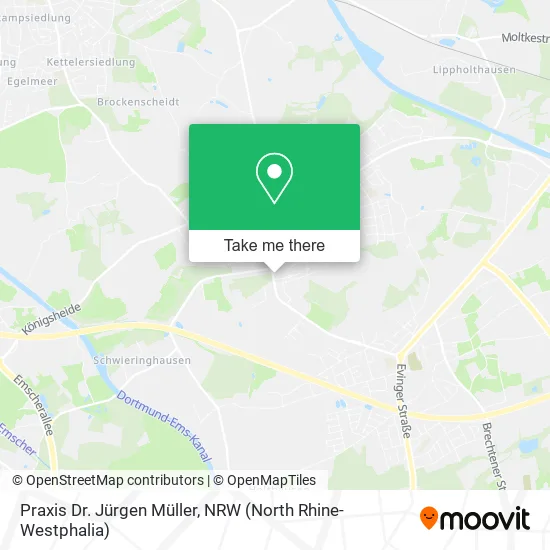 Карта Praxis Dr. Jürgen Müller