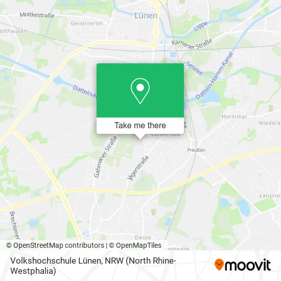 Volkshochschule Lünen map