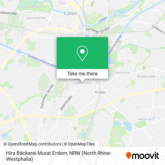 Hira Bäckerei Murat Erdem map