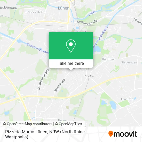 Pizzeria-Marco-Lünen map
