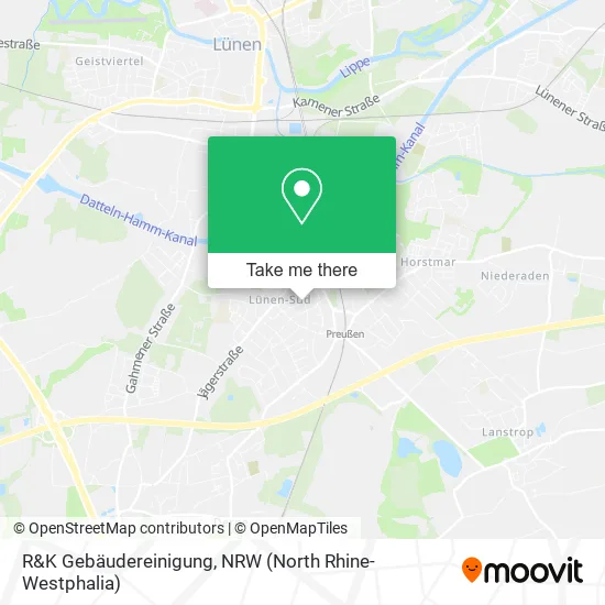Карта R&K Gebäudereinigung