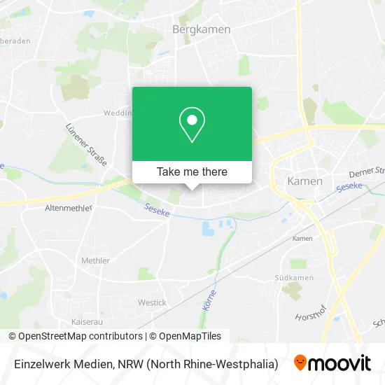 Карта Einzelwerk Medien