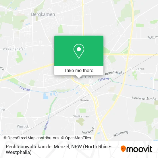 Карта Rechtsanwaltskanzlei Menzel