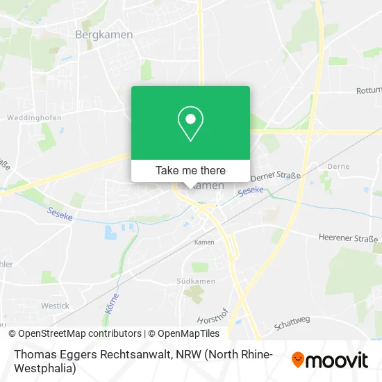 Карта Thomas Eggers Rechtsanwalt