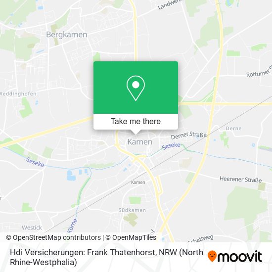 Hdi Versicherungen: Frank Thatenhorst map