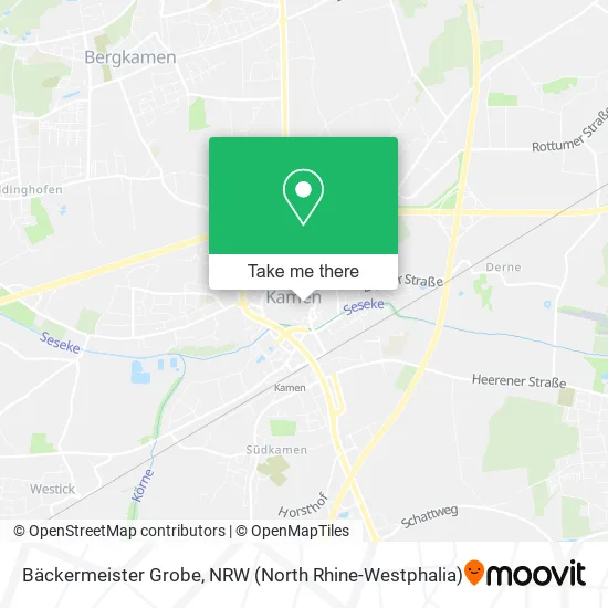Карта Bäckermeister Grobe