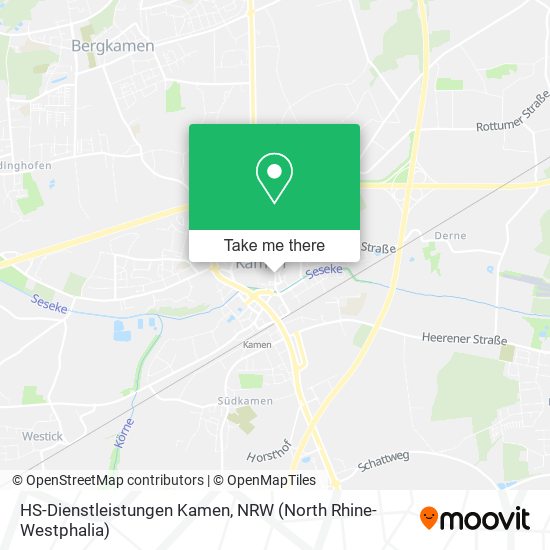 HS-Dienstleistungen Kamen map