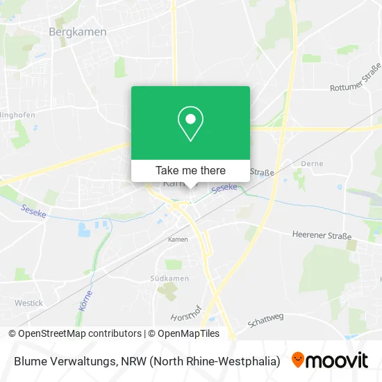 Карта Blume Verwaltungs