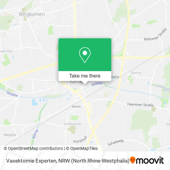 Vasektomie Experten map