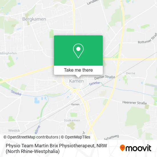 Карта Physio Team Martin Brix Physiotherapeut