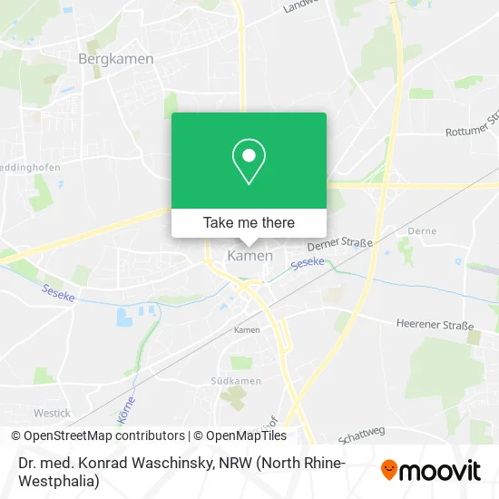 Карта Dr. med. Konrad Waschinsky