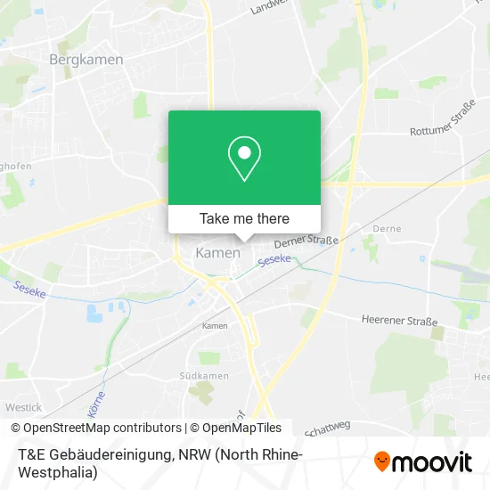 Карта T&E Gebäudereinigung