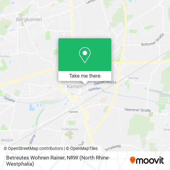 Betreutes Wohnen Rainer map