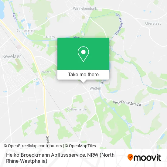 Карта Heiko Broeckmann Abflussservice