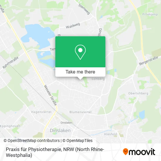 Карта Praxis für Physiotherapie