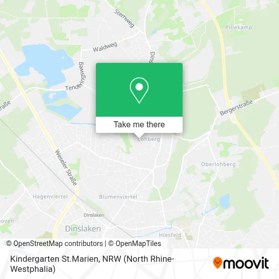 Kindergarten St.Marien map