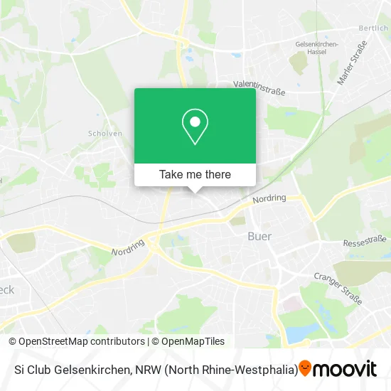 Карта Si Club Gelsenkirchen