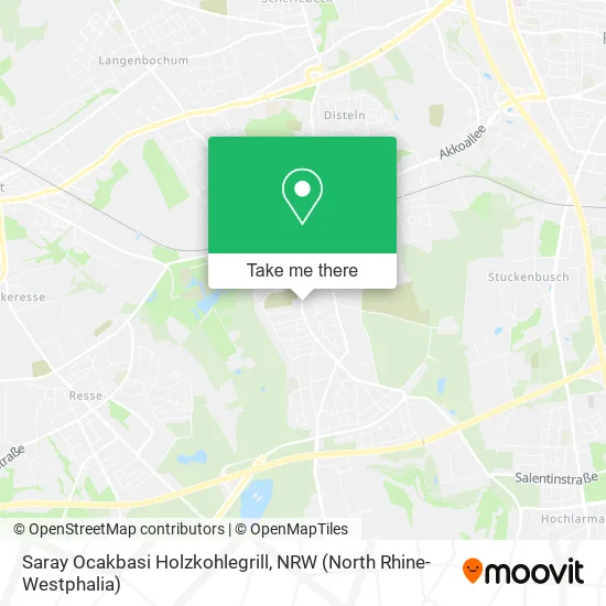 Карта Saray Ocakbasi Holzkohlegrill