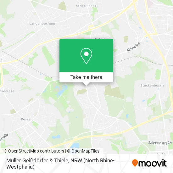 Карта Müller Geißdörfer & Thiele