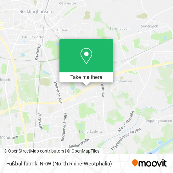 Карта Fußballfabrik
