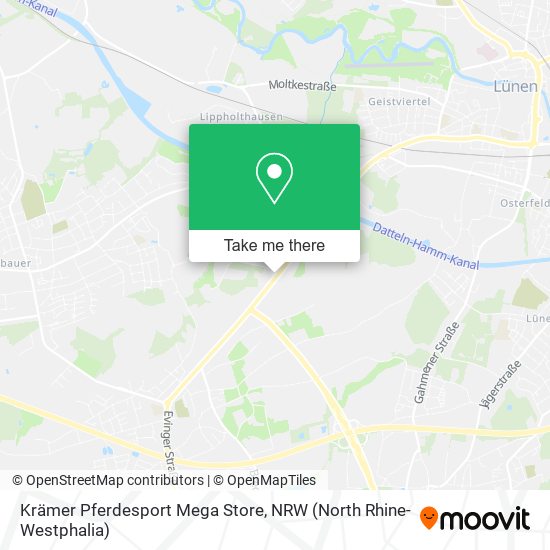 Krämer Pferdesport Mega Store map