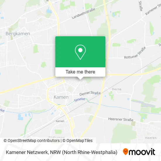 Карта Kamener Netzwerk