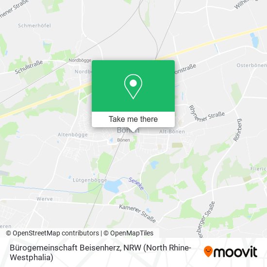 Bürogemeinschaft Beisenherz map
