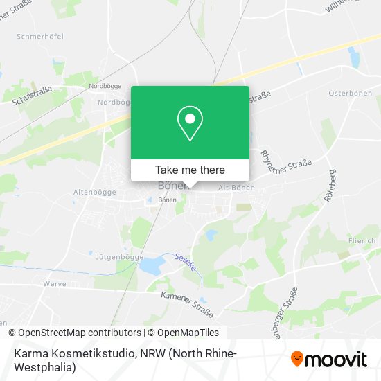 Karma Kosmetikstudio map