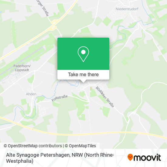 Alte Synagoge Petershagen map