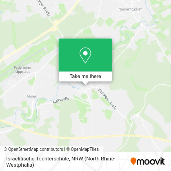 Карта Israelitische Töchterschule