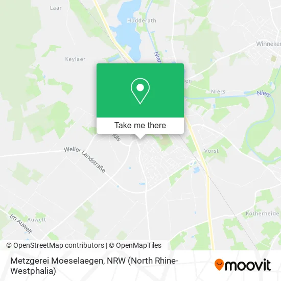 Карта Metzgerei Moeselaegen