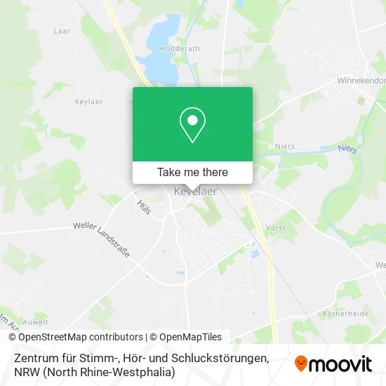 Zentrum für Stimm-, Hör- und Schluckstörungen map