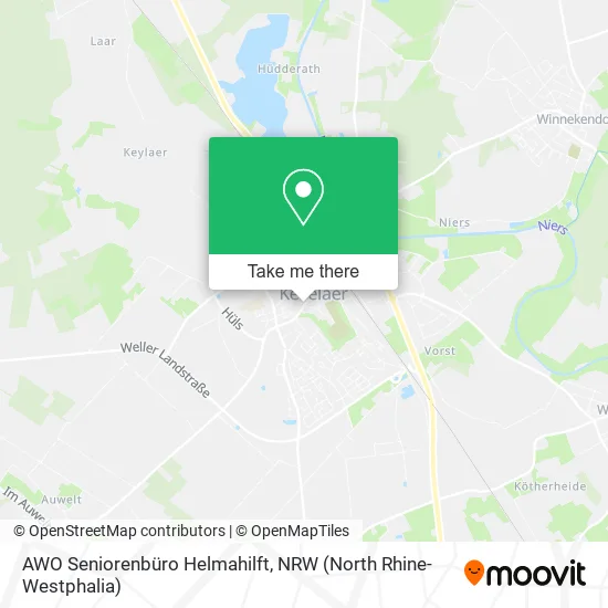Карта AWO Seniorenbüro Helmahilft