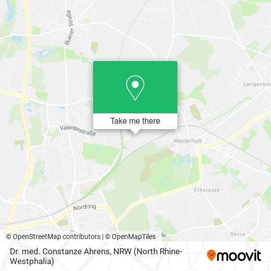 Карта Dr. med. Constanze Ahrens