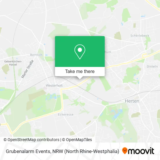 Карта Grubenalarm Events