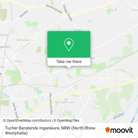 Карта Tucher Beratende Ingenieure