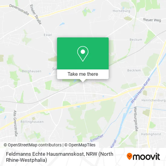 Карта Feldmanns Echte Hausmannskost