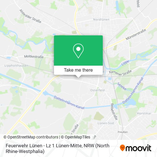 Feuerwehr Lünen - Lz 1 Lünen-Mitte map