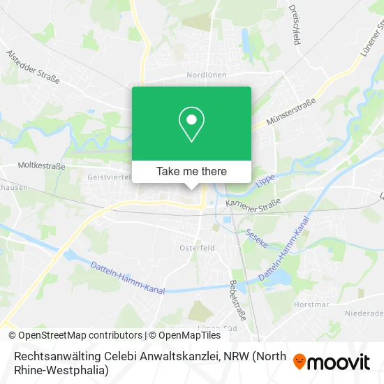 Карта Rechtsanwälting Celebi Anwaltskanzlei