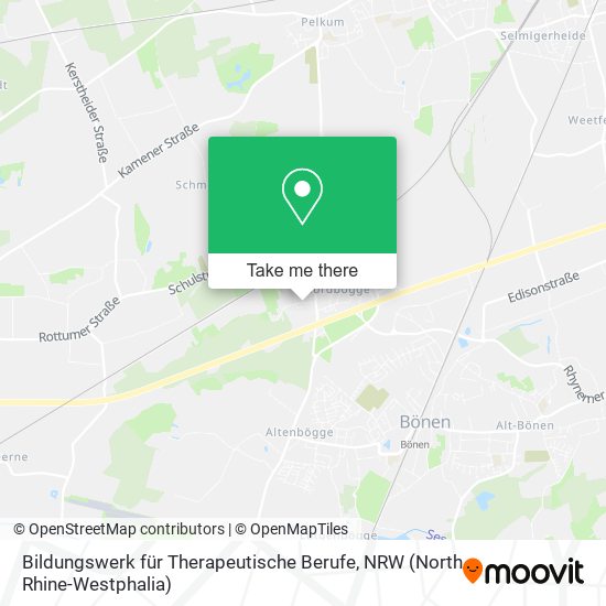 Bildungswerk für Therapeutische Berufe map