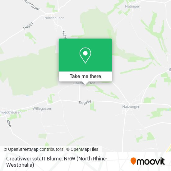 Creativwerkstatt Blume map