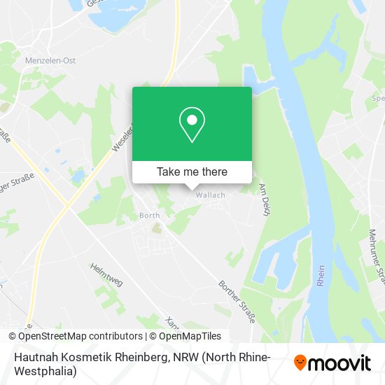 Hautnah Kosmetik Rheinberg map