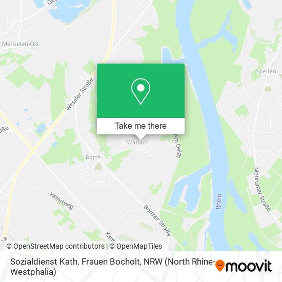 Sozialdienst Kath. Frauen Bocholt map