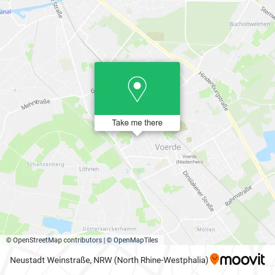 Карта Neustadt Weinstraße