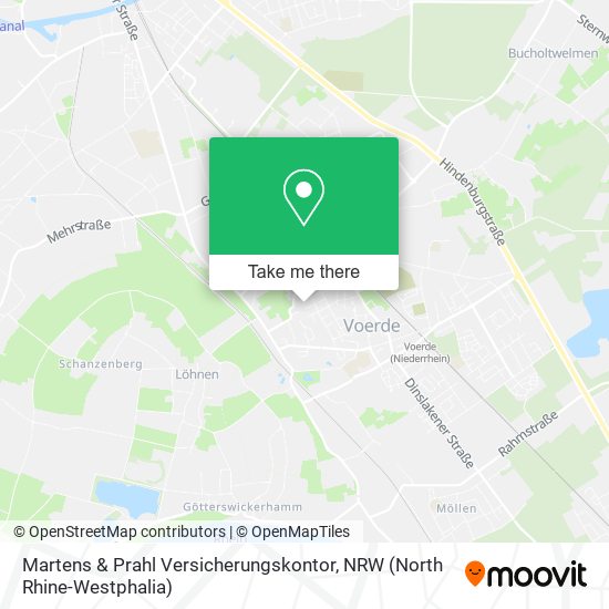 Martens & Prahl Versicherungskontor map