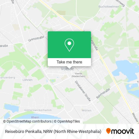 Reisebüro Penkalla map