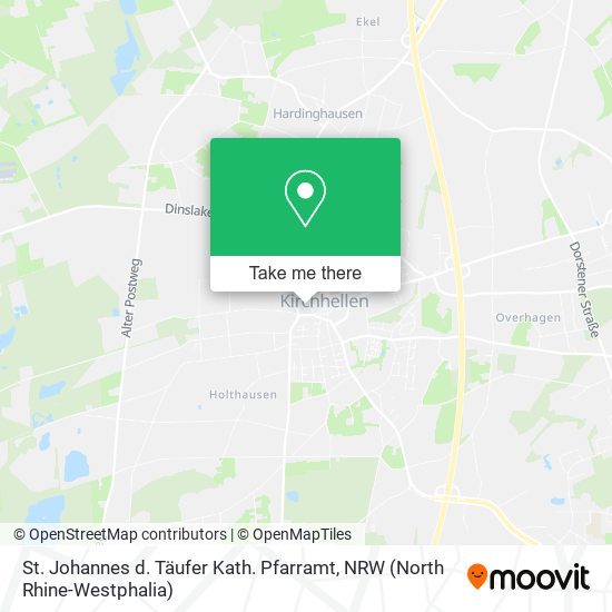 St. Johannes d. Täufer Kath. Pfarramt map