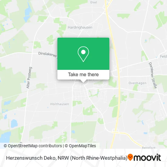 Карта Herzenswunsch Deko